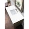 James Martin Vanities Metropolitan 48in Single Vanity, Silver Oak w/ 3 CM White Zeus Quartz Top 850-V48-SOK-3WZ - alternate 2